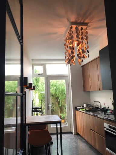 Lamp, oesterschelpen